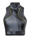 A Better Mistake Woman Top Charcoal Size 4 Polyester, Elastane In Grey