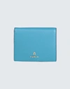 Furla Camelia S Compact Wallet Woman Wallet Pastel Blue Size - Soft Leather