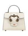 Moschino Woman Handbag Cream Size - Soft Leather In White