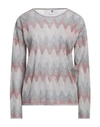 M Missoni Woman Sweater Off White Size Xl Viscose, Cotton, Wool, Polyamide