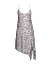 Nora Barth Woman Mini Dress Pink Size 4 Polyester, Elastane In Pink