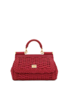 DOLCE & GABBANA SMALL SICILY SHOULDER BAG