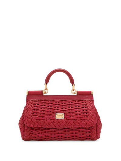 Dolce & Gabbana Small Sicily Shoulder Bag In 89417