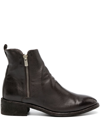 OFFICINE CREATIVE SELINE LEATHER ANKLE BOOTS