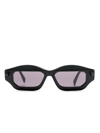 KUBORAUM GEOMETRIC-FRAME TINTED-LENSES SUNGLASSES