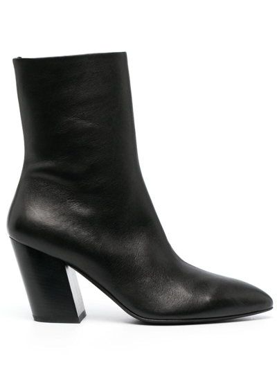 Officine Creative Sevre 001 80mm Ankle Boots In Black