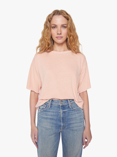 Dr. Collectors Model Rodeo Crop T Crystal Tee Shirt In Pink