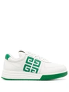 Givenchy G4 Leather Sneakers In Green