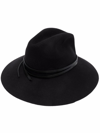 GOLDEN GOOSE GOLDEN GOOSE FEDORA HAT ACCESSORIES