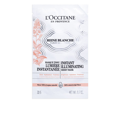 L'occitane Instant Illuminating Sheet Mask In White