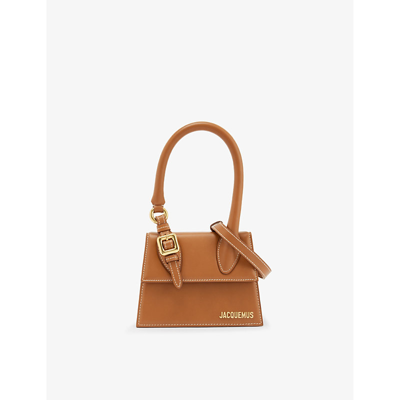 Jacquemus Light Brown 2 Le Chiquito Moyen Leather Cross-body Bag