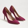 SAM EDELMAN SAM EDELMAN HAZEL POINTED TOE PUMP MULBERRY SUEDE