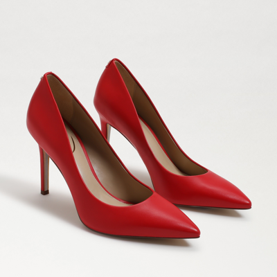 Sam Edelman Hazel Pointed Toe Pump Parisian In Red