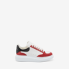 Alexander Mcqueen Oversized Sneaker In White/welsh Red/black