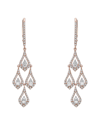Diana M. Fine Jewelry 14k Rose Gold 0.90 Ct. Tw. Diamond Earrings