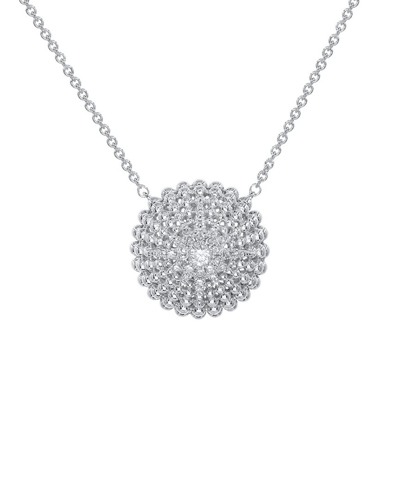 Diana M. Fine Jewelry 14k 0.14 Ct. Tw. Diamond Necklace