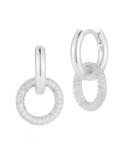 Sphera Milano Silver Cz Drop Earrings