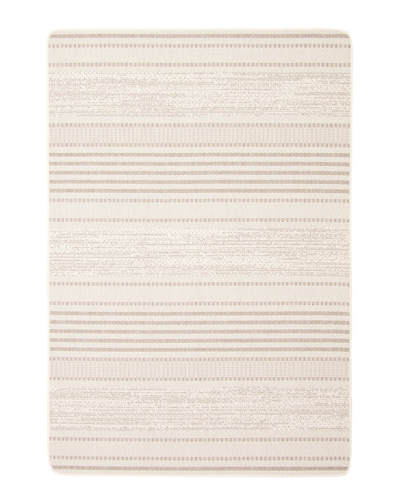 Ecarpet Cabana Textured Anti-slip Mat In Ivory