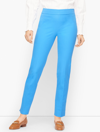 Talbots Petite -  Chatham Ankle Pants - Solid - Cyan Blue - 16