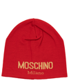 Moschino Beanie In Red