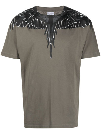 MARCELO BURLON COUNTY OF MILAN PRINTED T-SHIRT