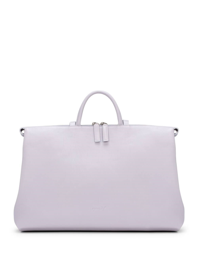 Marsèll Leather Tote Bag In Pink