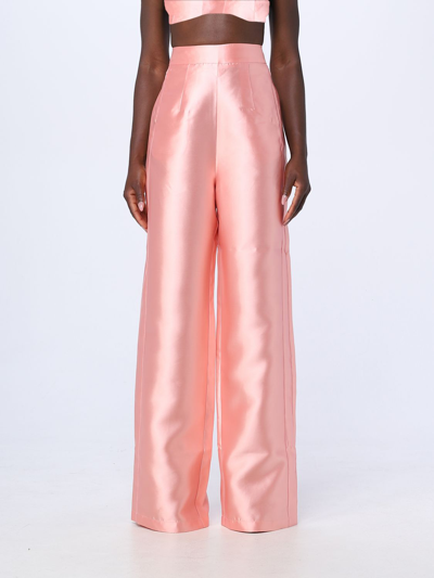 Andrea Iyamah Trousers  Woman Colour Pink