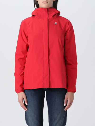 ジャケット K-WAY Woman Jacket Red K21228W Q13 K-way Jacket Woman In Red | ModeSens