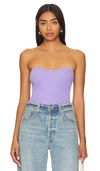 Lamade Del Rey Tube Top In Lavender