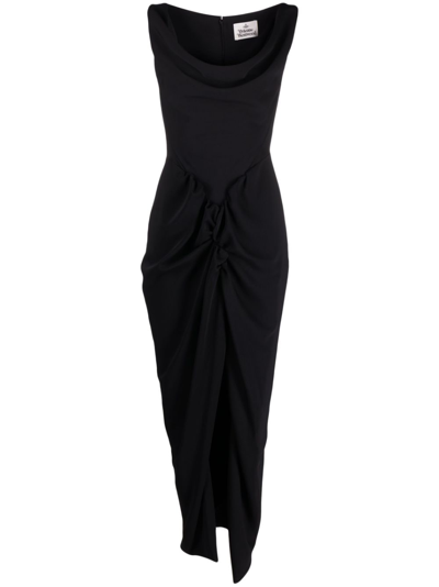 Vivienne Westwood Black Panther Midi Dress