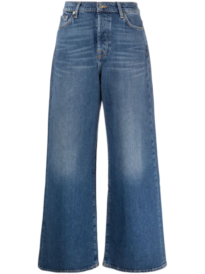 7 For All Mankind Zoey Explorer Jeans In Blue