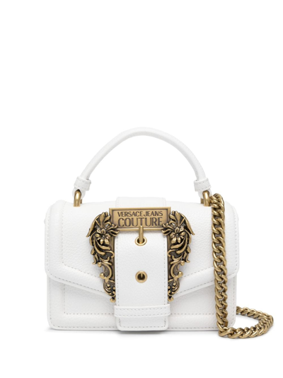 Versace Jeans Couture Faux-leather Mini Bag In White