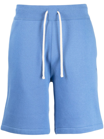 Polo Ralph Lauren Joggingshorts Mit Polo Pony In Blue