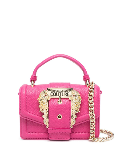Versace Jeans Couture Faux-leather Mini Bag In Rosa