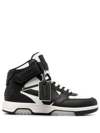 Off-white Off White Out Of Office Mid Top Sneakers Men In Black