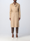 THEORY COAT THEORY WOMAN COLOR CAMEL,388564042