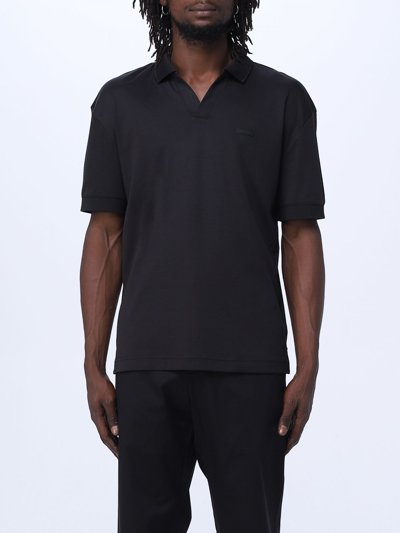 Calvin Klein Polo Shirt  Men In Black