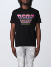 Dsquared2 Cool Fit T-shirt With Logo Print In Black