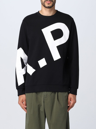 Apc Pullover A.p.c. Herren Farbe Schwarz In Black