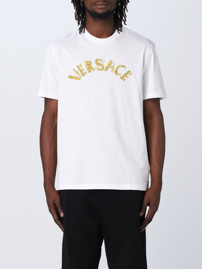 Versace T-shirt  Herren Farbe Weiss In White