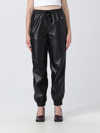 Stella Mccartney Alter Mat Tapered Trousers In Black