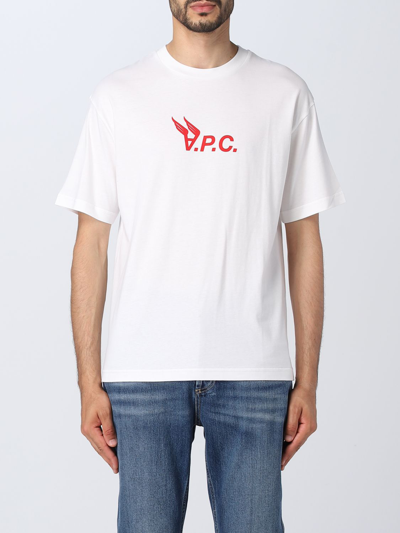 Apc T-shirt A.p.c. Men Colour White