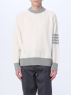 Thom Browne Cashmere Sweater In White