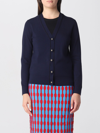 TORY BURCH WOOL AND SILK BLEND CARDIGAN,E46428009