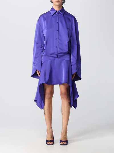 Attico Dress The  Woman Color Violet