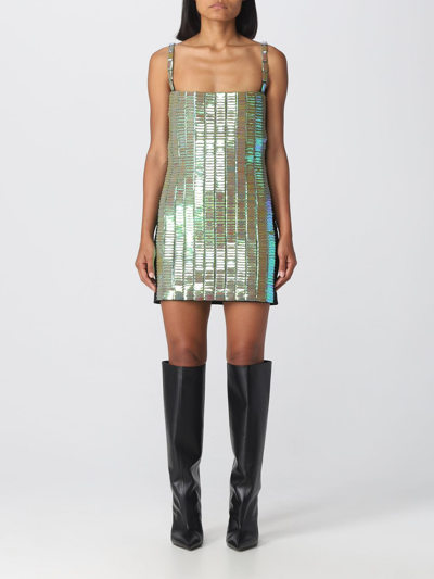 ATTICO DRESS THE ATTICO WOMAN COLOR GREEN,E50894012