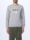 Apc Sweatshirt A.p.c. Herren Farbe Grau In Grey