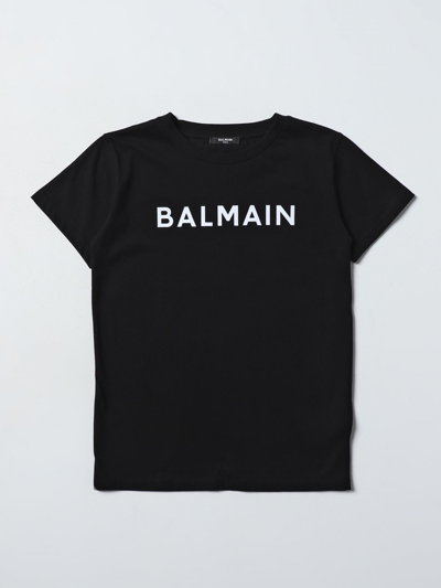 Balmain T-shirt  Kids Kinder Farbe Schwarz In Black