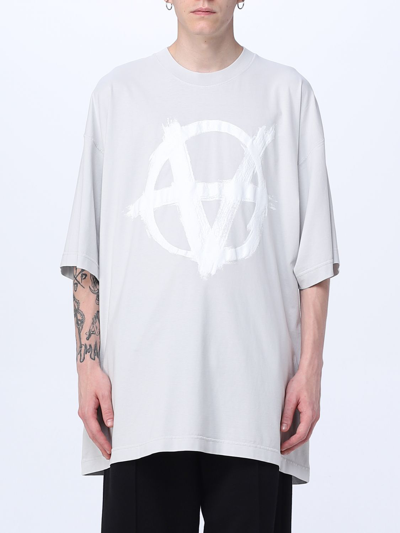 Vetements T-shirt  Herren Farbe Weiss In Grey