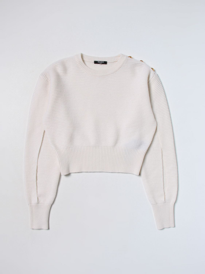 Balmain Jumper  Kids Kids In Yellow Cream